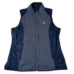 Masters Magnolia Lane Reversible Navy Vest Large